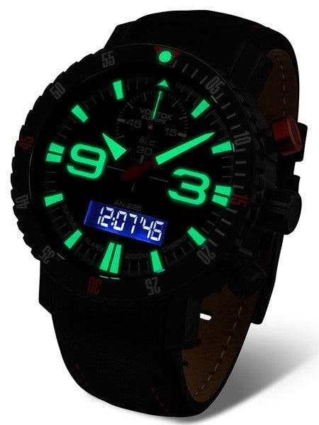 Vostok-Europe Mriya Analog-Digital Chronograph with Perpetual Calendar, Alarm #5554250