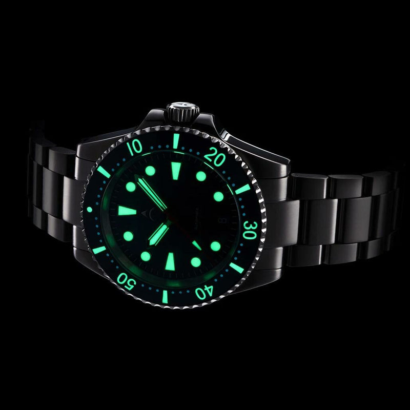 Axios Ironclad 500-Meter Swiss Automatic Dive Watch with DD AR Sapphire Crystal #AX-IC-01