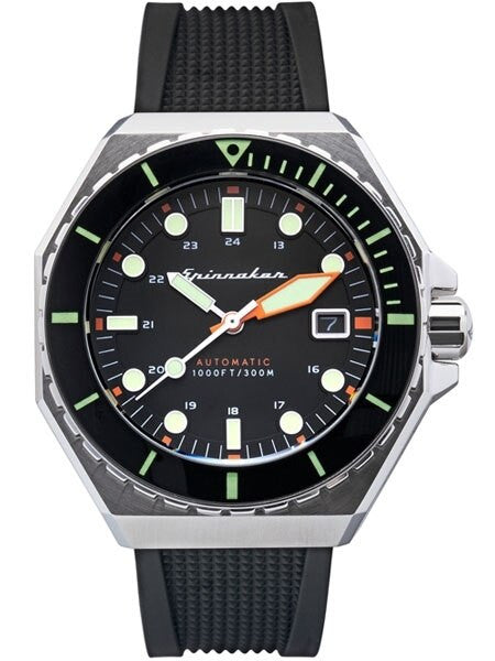 Spinnaker 44mm Dumas Automatic 300-Meter Dive Watch with Luminous Bezel #SP-5070-01