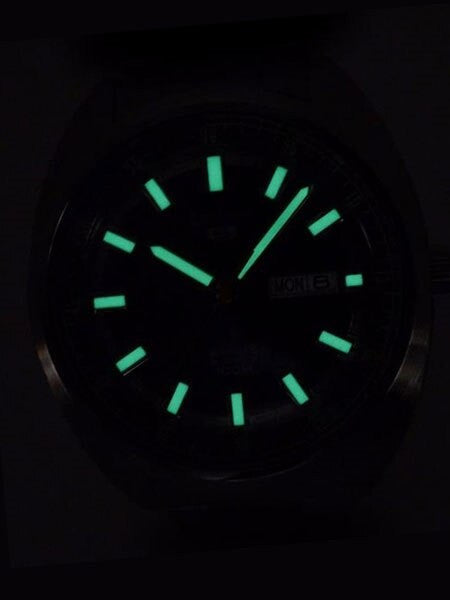 Scratch and Dent - Seiko Sports 5 Automatic 24-Jewel Watch with a 44mm Turtle-Style Case #SRPB21K1