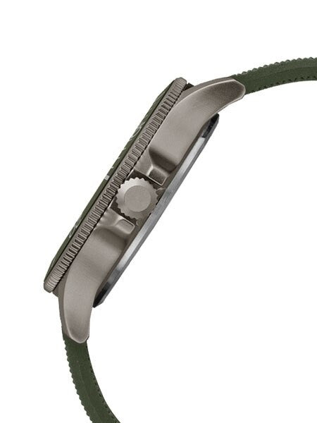 Timex 43mm Allied Coastline Quartz Watch with Green Dial and
