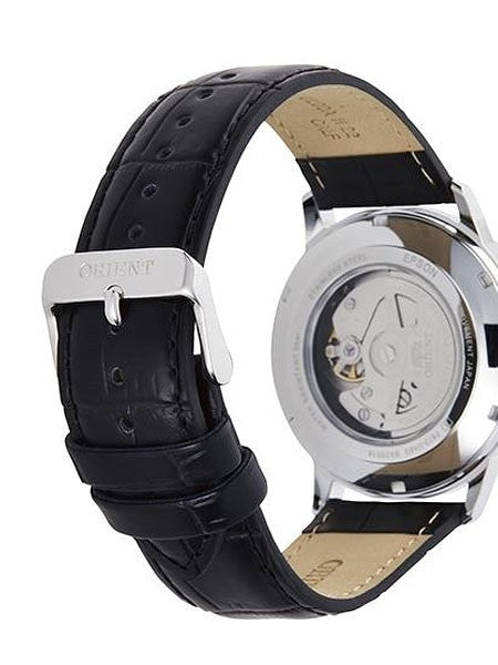 Orient Symphony III Automatic Dress Watch with Black Leather Strap