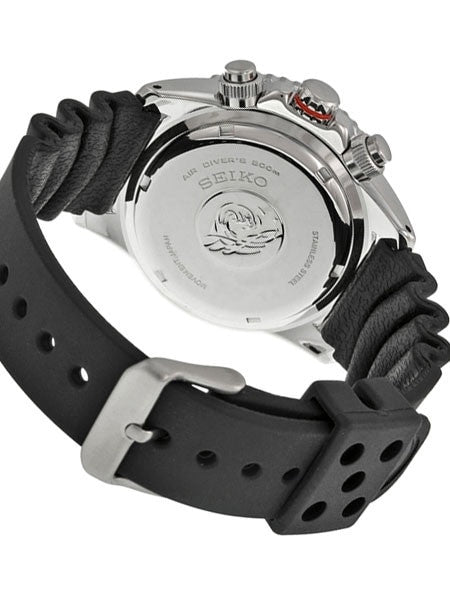Seiko Solar Quartz Chronograph with Stop-Watch and 24-hour Sub-Dial  #SSC031