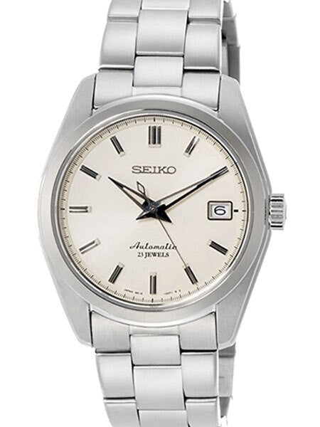 Scratch and Dent - Seiko Cream Dial Automatic Dress Watch with 38mm Case, and Sapphire Crystal  #SARB035 2