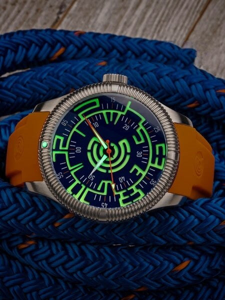 Ocean Crawler Lume Rush Diver Swiss Automatic Watch with AR Sapphire Crystal #CD-940