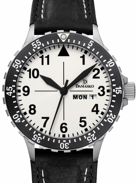 Damasko Swiss ETA Automatic with a Rotating 60-Minute Bezel and Fully Luminous Dial #DA47