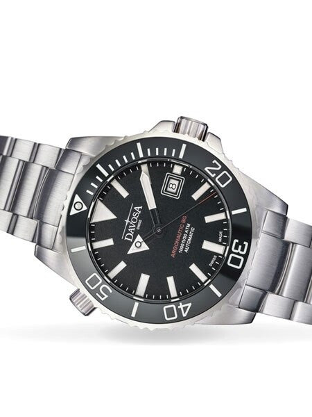 Davosa Argonautic BG Swiss Automatic 300 Meter Dive Watch with Black Dial #16152202