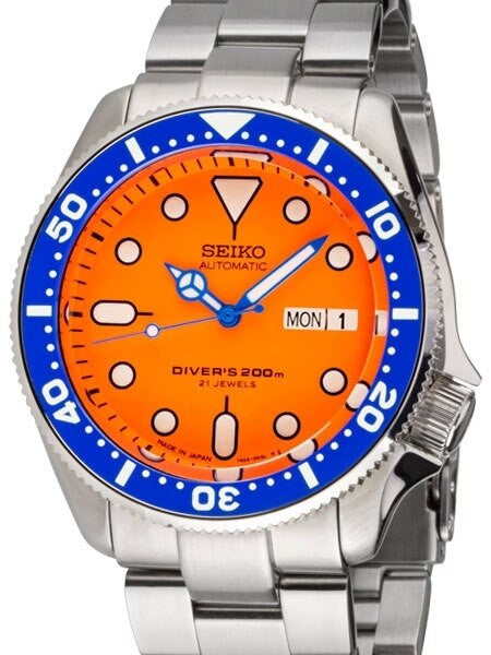 Custom Seiko SKX011-X1 Special Island Watch Edition Divers Watch #SKX011-X1
