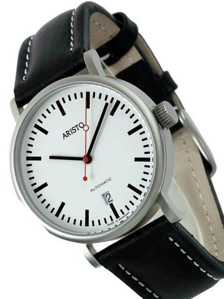 Aristo 3H146 Railways Styled Watch with Swiss Automatic Movement
