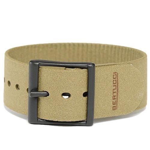 Bertucci Olive Drab Tridura Strap with Black PVD Stainless Steel Buckle #106