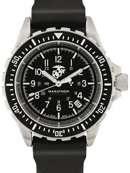 Marathon Swiss Made, GSAR Automatic Military Divers Watch with Sapphire Crystal #WW194006USMC