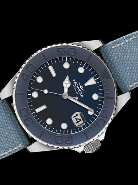 Mondia Madison Sport Quartz Watch with Blue Dial #MI764SS-01BL-CF
