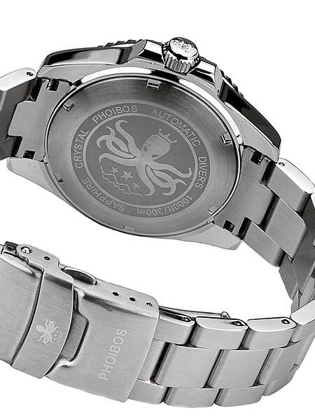 PHOIBOS 300-Meter Automatic Dive Watch with AR Sapphire Crystal #PY007B
