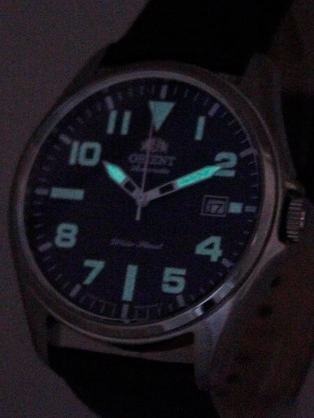 Orient Wingman 41mm Military Collection Automatic Watch with Date #ER2D009B