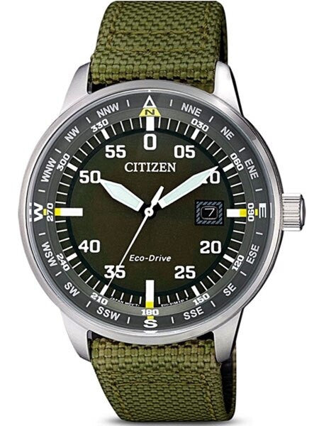 Citizen Eco-Drive Type B Dial Pilot Watch #BM7390-22X — Long