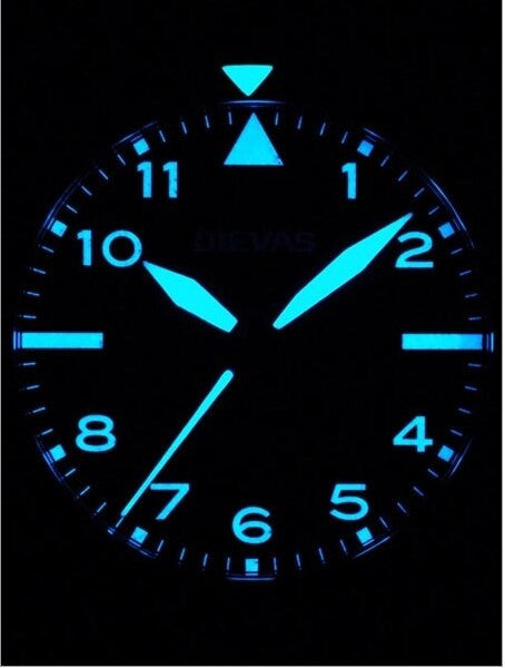 DIEVAS German Made Vortex Tactical Watch with Swiss ETA, Hirsch Liberty Strap 1