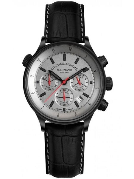Sturmanskie Gagarin Quartz Chronograph Watch with 24-hour Sub-Dial #4564466