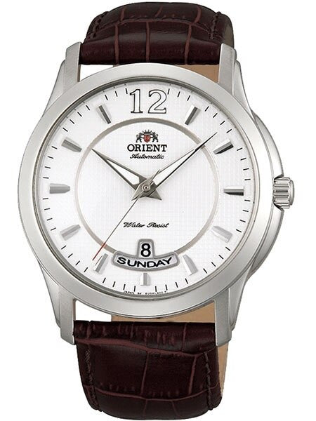 Orient Lexington Day and Date Automatic Watch with White Dial #EV0M003W