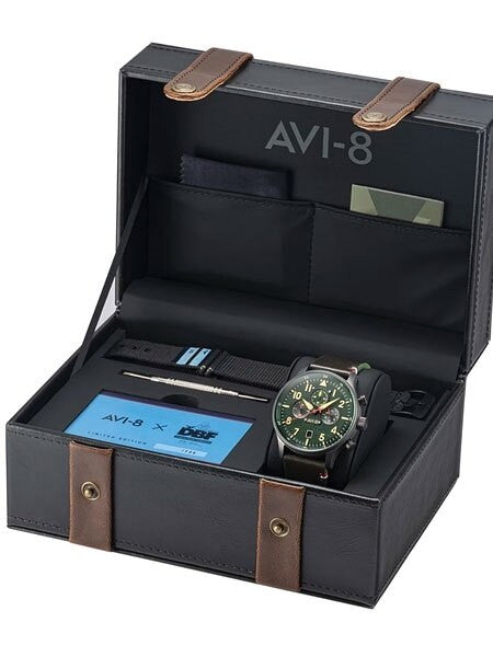 AVI-8 Hawker Hurricane Bader Chronograph Watch #AV-4072-02