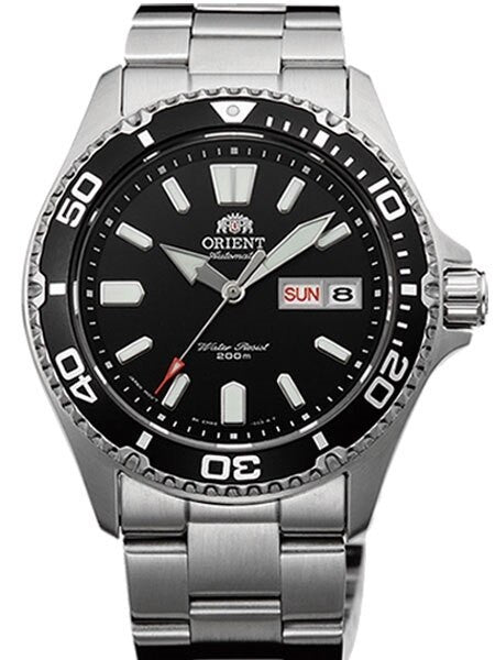 Scratch and Dent - Orient USA II Black Dial Automatic Dive Watch with Sapphire Crystal #AA0200AB 1