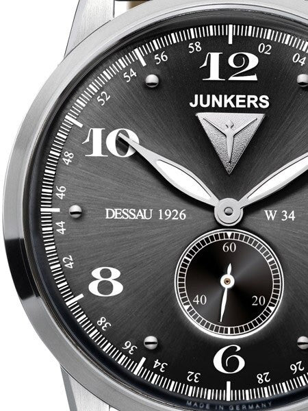 Junkers Dessau 1926 Flatline Ulta-Thin Dress Watch #6334-2