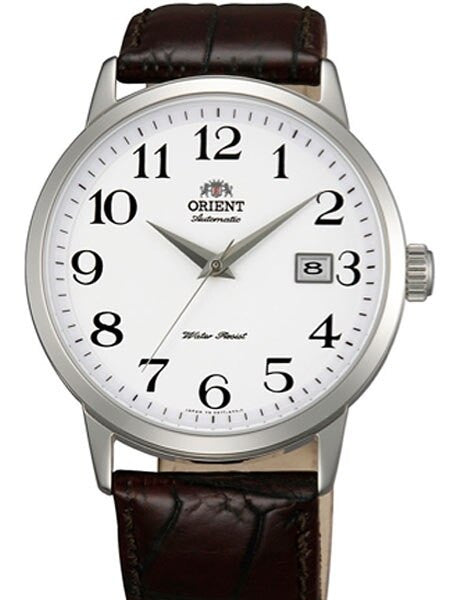 Orient Symphony Automatic Dress Watch with White Dial, Stainless Steel  Case #ER27008W