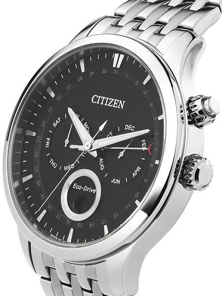 Citizen Eco-Drive Calendar Watch with Pointer Date, Sapphire Crystal #AP1050-56E