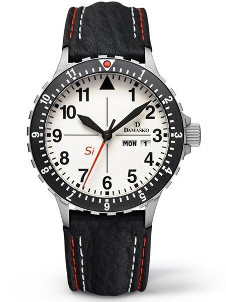 Damasko Si German Automatic Watch with a Rotating 12-Hour Bezel and Stainless Steel Case #DK11