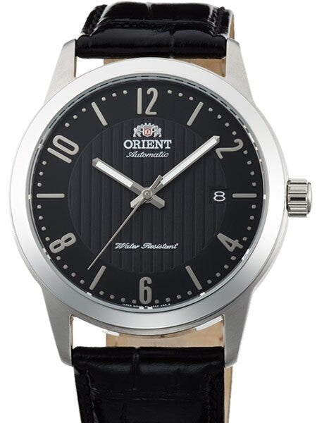 Orient 40.5mm Howard Automatic + Hand Wind Watch with Black Dial #AC05006B