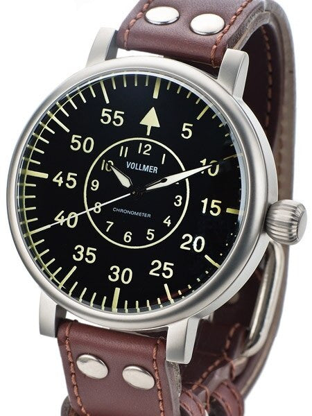 Vollmer W584B Kampfgruppen WWII-Style 55mm Limited Edition COSC Certified Chronometer