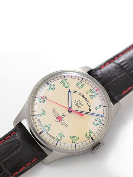 Sturmanskie Gagarin Commemorative, Manual Winding Mechanical Watch with 40mm Titanium Case #3717128