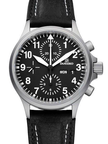Damasko Swiss Valjoux 7750 Chronograph with a 60-Minute Stopwatch and 12-Hour Totalizer #DC56
