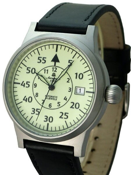 Aeromatic 1912 Automatic Aviator's Watch with Luminous Dial #A1322X