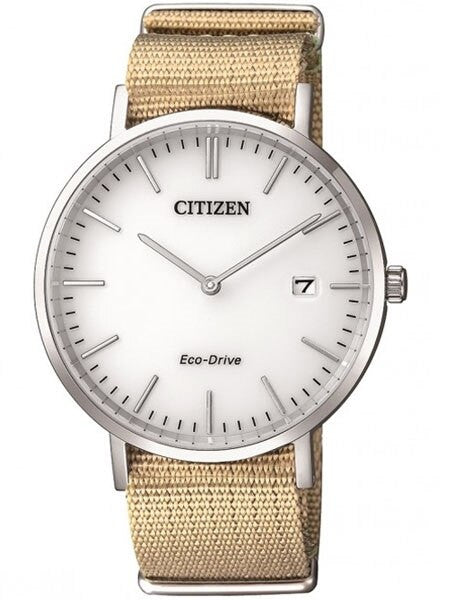 Citizen Eco-Drive Watch with Nylon Strap and 9-Month Power Reserve #AU1080-20A