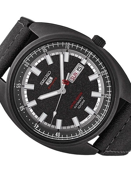 Seiko Limited Edition Sports 5 Automatic 24-Jewel Watch with a 44mm Turtle-Style Case #SRPB73K1