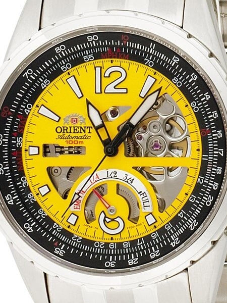 Orient Rally Automatic Power Reserve Watch with Sapphire Crystal #CFT00007Y