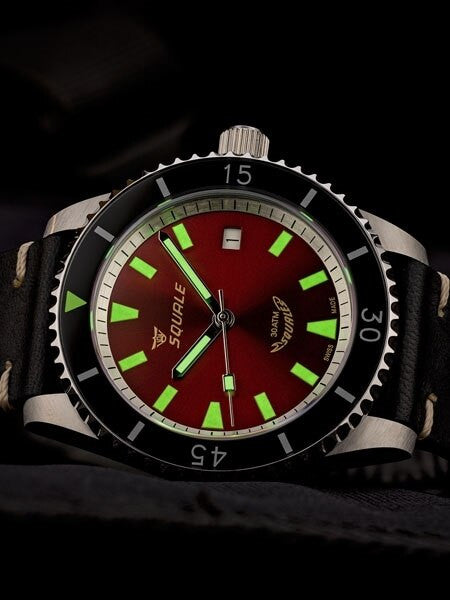 Squale Montauk 300 Meter Swiss Made Automatic Dive Watch with Sapphire Crystal #MTK-04