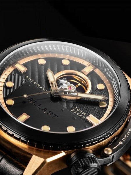 Ballast Trafalgar Automatic Watch with Bronze Case and Removable Shroud #BL-3136-02