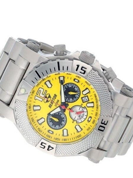 Reactor Yellow Dial, Neutron Chronograph Watch with SuperLuminova Illumination #93507