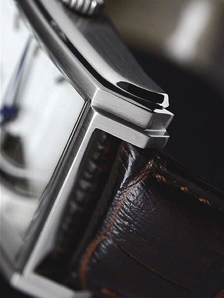 Orient Producer Automatic Dress Watch with Open-Heart, Pinstriped Dial #DBAD005W