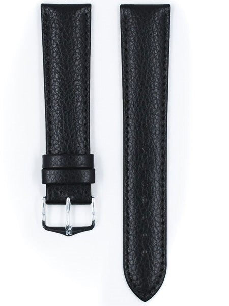 Hirsch Kansas Black Soft Calf Leather Watch Strap #015020-50