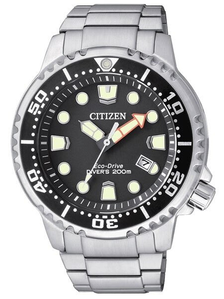 Citizen Eco-Drive Promaster Scuba Diver Watch with SS Bracelet #BN0150-61E