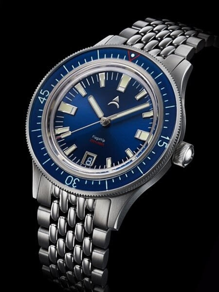 Axios Flagship 40 Ajax 200-Meter Automatic Dive Watch with Box AR Sapphire Crystal #AX-02