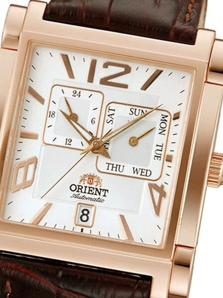 Orient Galant Automatic Dress Watch with 24-hr Sub-dial, Day-Date #ETAC008W