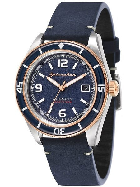 Spinnaker Fleuss Automatic Vintage Style Sports Watch with 43mm Case #SP-5055-04