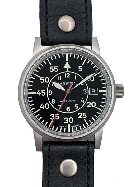 Aristo Type-B Dial Swiss Automatic Pilot's Watch with Sapphire Crystal #3H33N