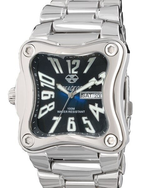 Reactor Elite Series, Flux Watch with SuperLuminova Illumination and Stainless Steel Case #87003