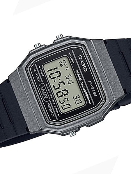 Casio Men's Vintage Series Digital Resin Strap Watch #F-91WM-1B