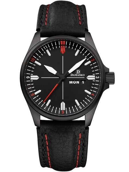 Damasko Swiss ETA Automatic with a 41.8mm Black Ion Stainless Steel Case #DA343BK