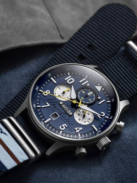 AVI-8 Hawker Hurricane Bader Chronograph Watch #AV-4072-01